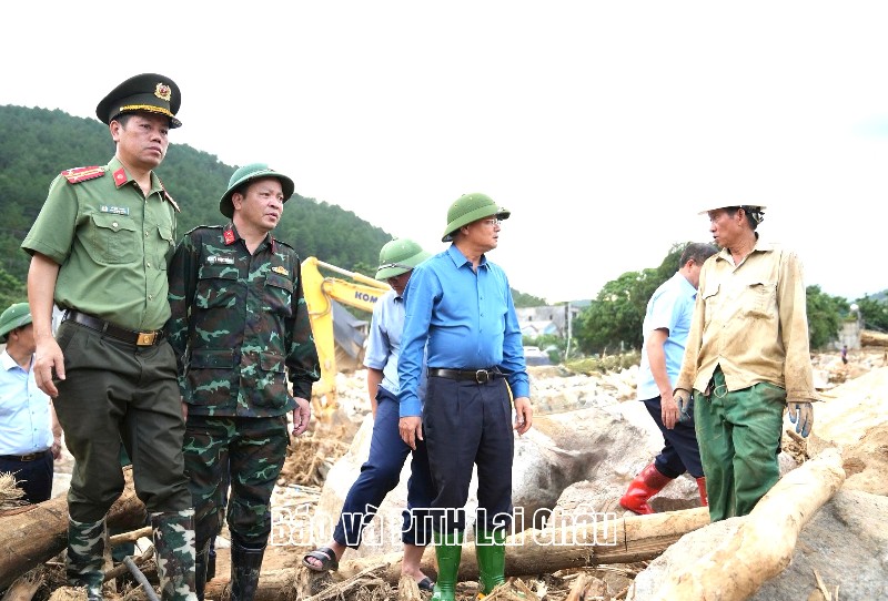 Bí thư Tỉnh ủy Lê Minh Ngân: An toàn và ổn định cuộc sống của nhân dân là ưu tiên hàng đầu sau thiên tai 