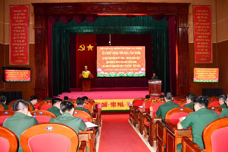 Phát động thi đua cao điểm “80 ngày hành động Quyết thắng – thi đua giành 3 nhất”