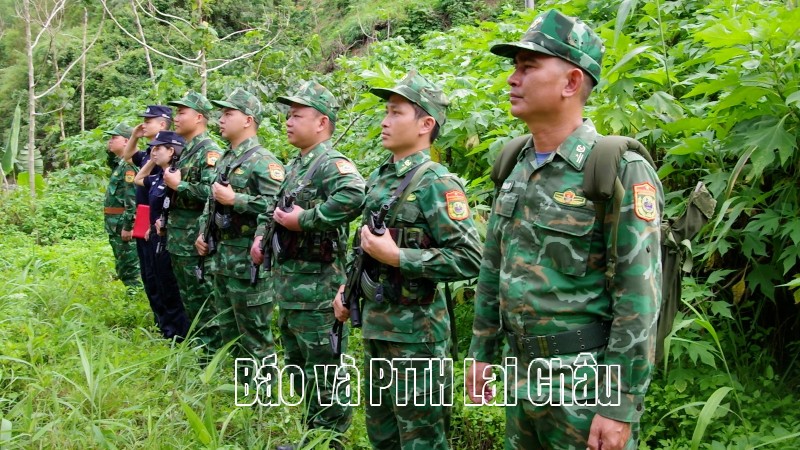 Bộ đội Biên phòng tỉnh Lai Châu phối hợp tuần tra liên hợp biên giới tháng 7/2026
