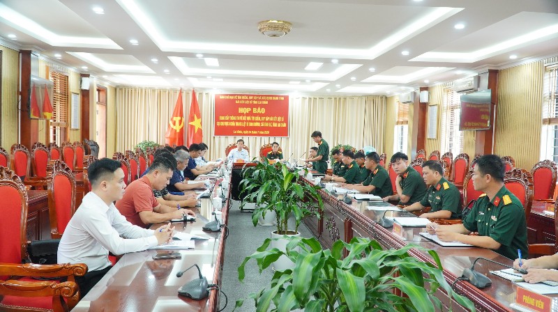 Họp báo thông tin kết quả tìm kiếm quy tập hài cốt liệt sĩ tại xã Bình Lư