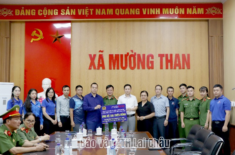 Thêm 170 triệu đồng chung tay giúp xã Mường Than khắc phục thiên tai	
