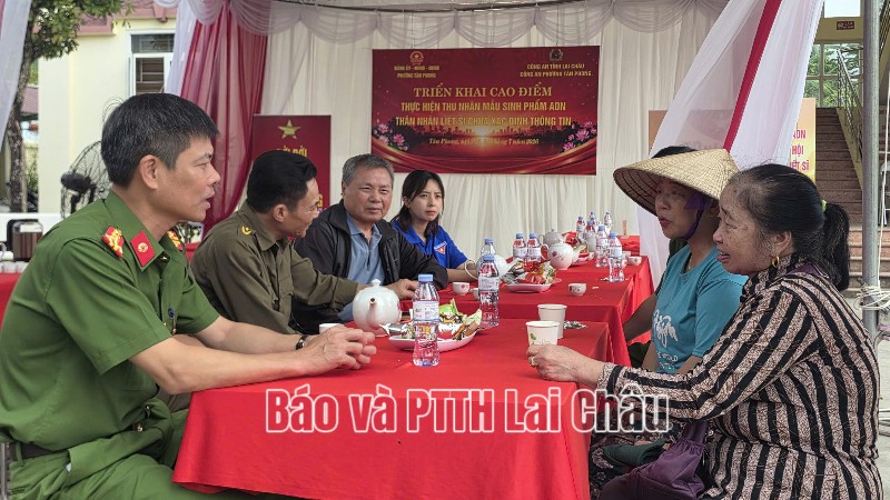 Triển khai cao điểm thu nhận mẫu sinh phẩm ADN thân nhân liệt sĩ chưa xác định thông tin