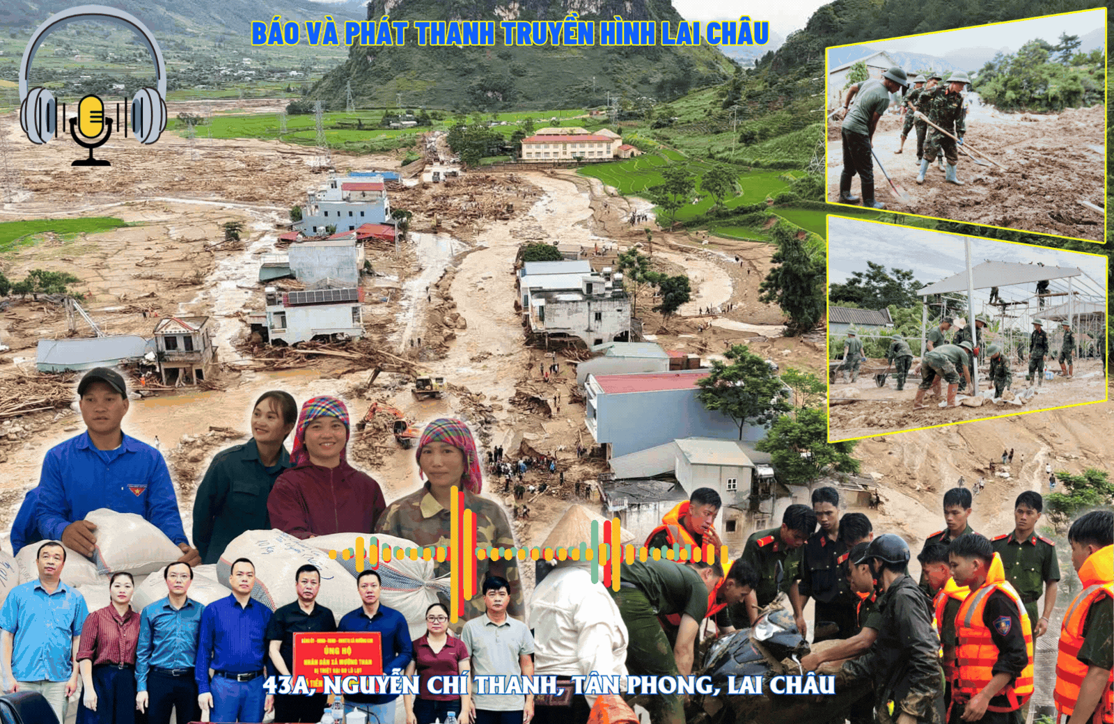 Tình người sau cơn lũ