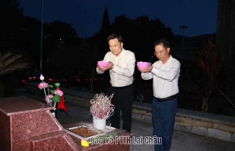 Lễ thắp nến tri ân kỷ niệm 79 năm ngày Thương binh – Liệt sĩ