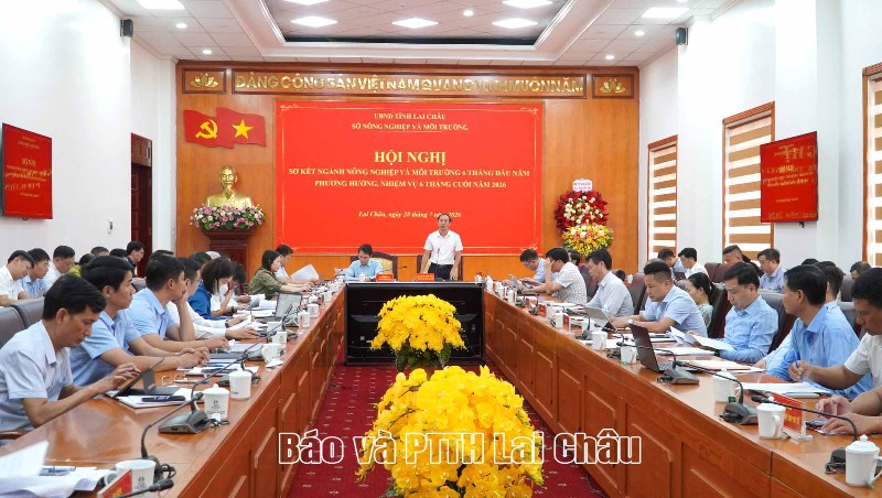 Hội nghị sơ kết ngành Nông nghiệp và Môi trường 6 tháng đầu năm, phương hướng nhiệm vụ 6 tháng cuối năm