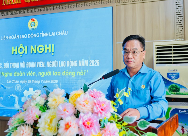 Hội nghị gặp gỡ, tiếp xúc, đối thoại với đoàn viên, người lao động năm 2026