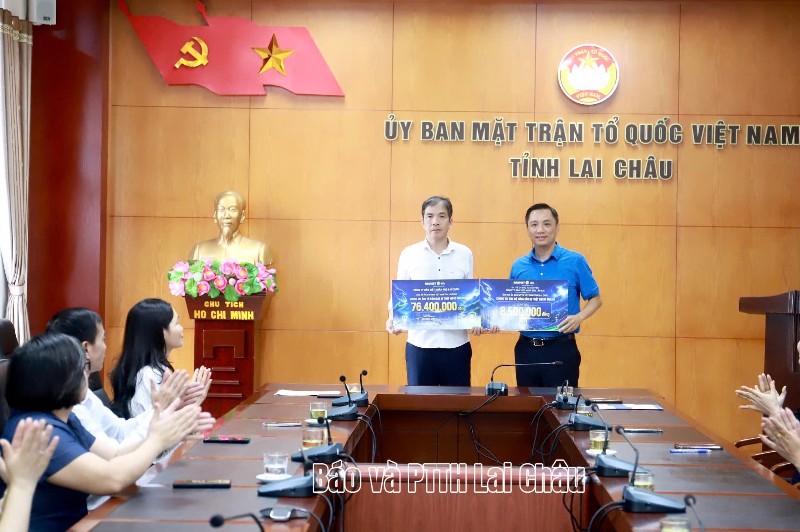 Công ty Bảo Việt Nhân thọ Lai Châu, Lào Cai hỗ trợ nhân dân Lai Châu bị ảnh bưởng bởi thiên tai