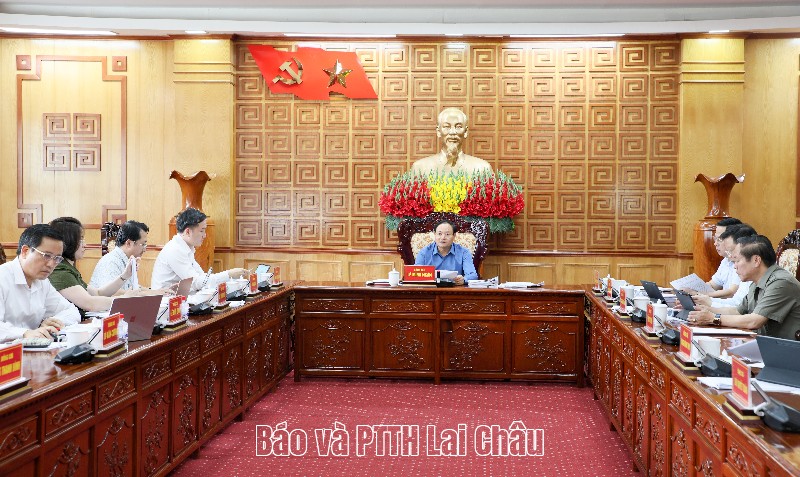 Họp Ban Thường vụ Tỉnh uỷ cho ý kiến và thống nhất nhiều nội dung quan trọng 