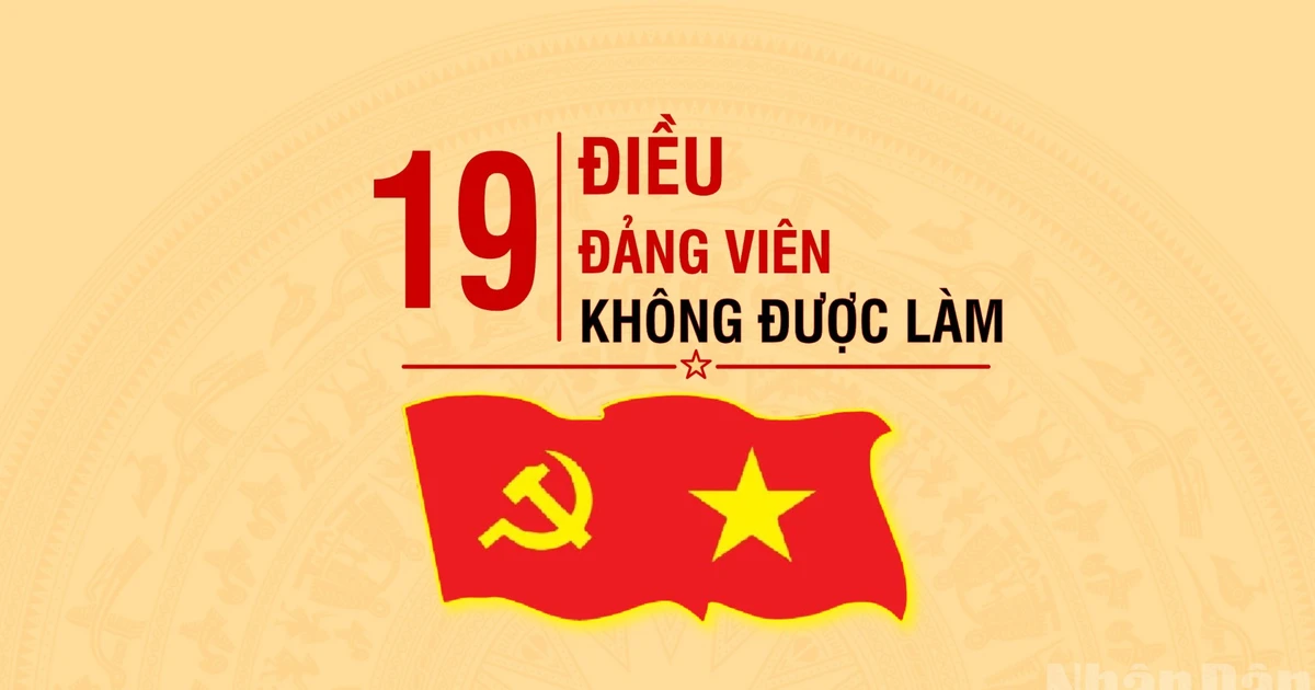 Tổng Bí thư ký ban hành Quy định mới về 19 điều đảng viên không được làm