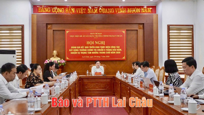 Họp Ban Chỉ đạo thực hiện Đề án xây dựng Trường Chính trị tỉnh đạt chuẩn 