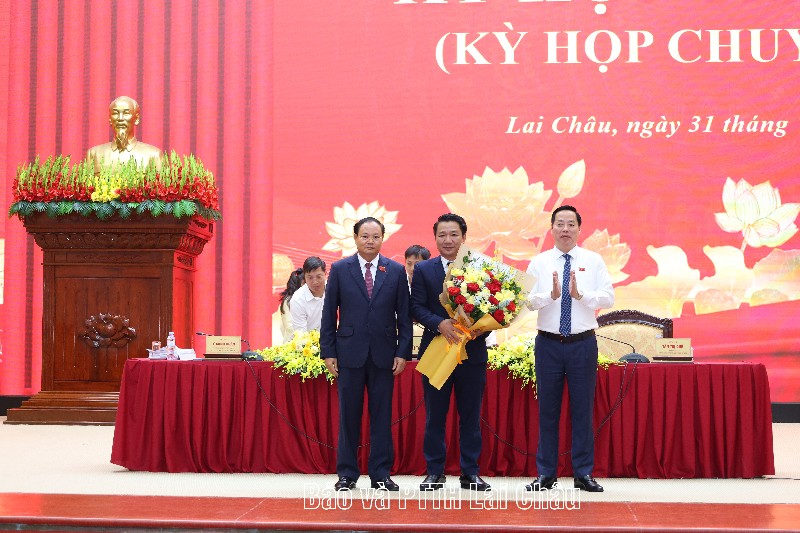Đồng chí Lý Công Hậu được bầu giữ chức vụ Phó Chủ tịch HĐND tỉnh Lai Châu, nhiệm kỳ 2026-2031