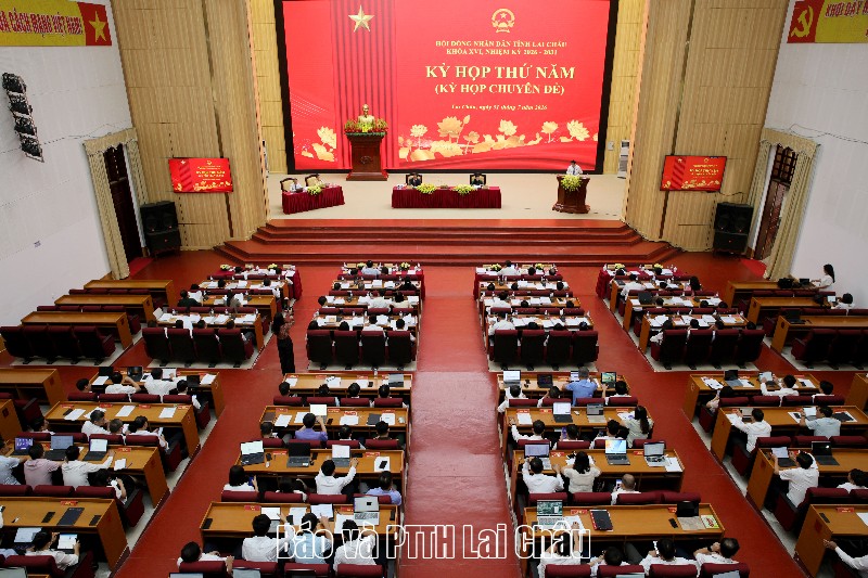 Khai mạc Kỳ họp thứ năm (Kỳ họp chuyên đề) HĐND tỉnh khóa XVI, nhiệm kỳ 2026 – 2031