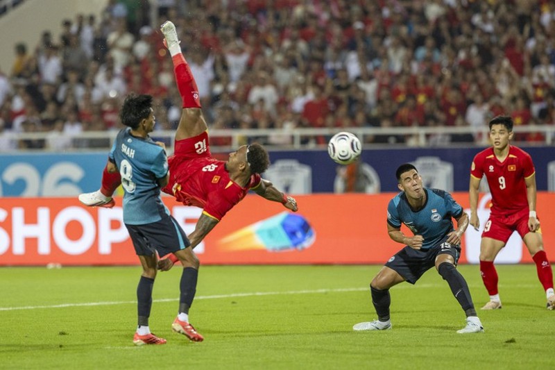 ASEAN Cup 2026: Bỏ lỡ nhiều cơ hội ghi bàn, Đội tuyển Việt Nam hòa Singapore 0-0