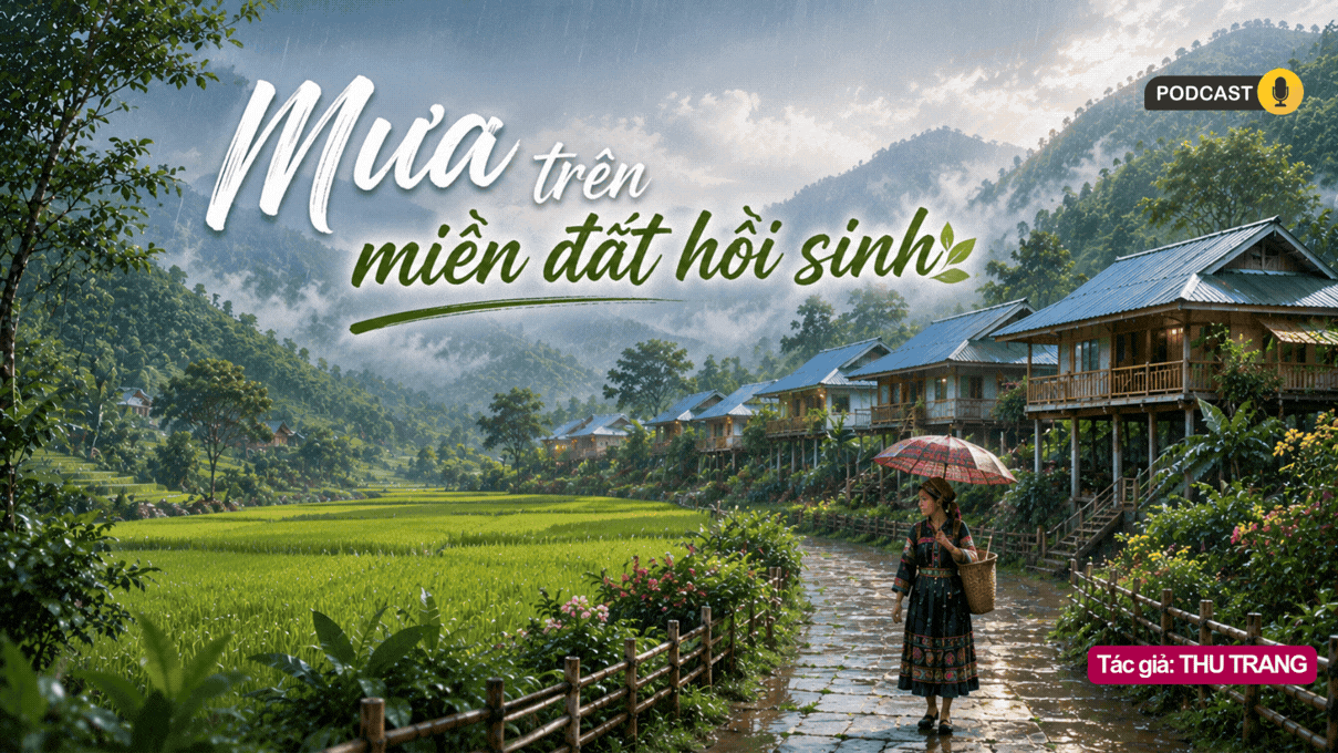 Mưa trên miền đất hồi sinh