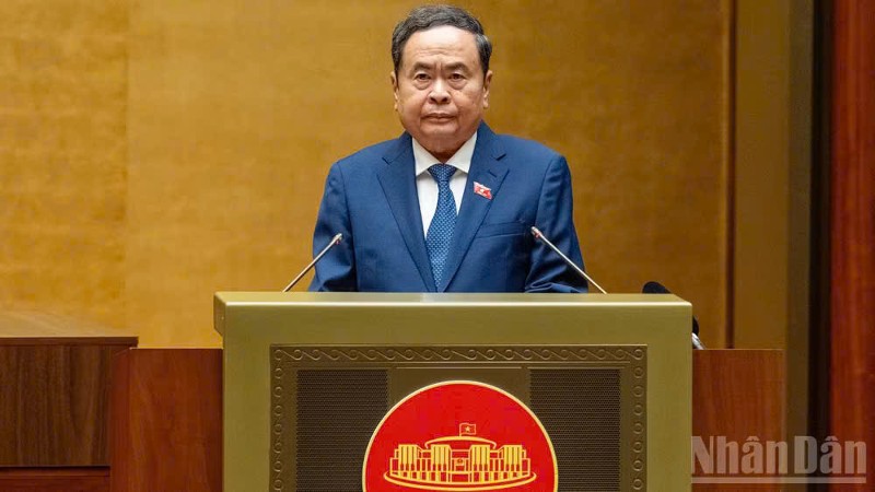 Phát biểu khai mạc Kỳ họp không thường lệ thứ nhất, Quốc hội khóa XVI của Chủ tịch Quốc hội Trần Thanh Mẫn
