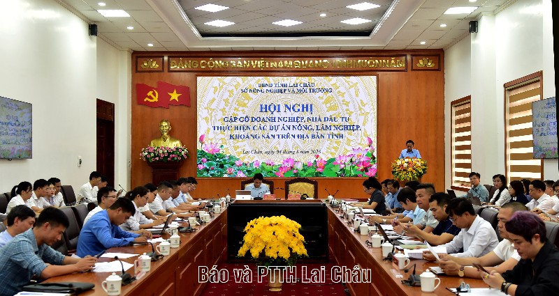 Sở Nông nghiệp và Môi trường gặp gỡ doanh nghiệp nhà đầu tư