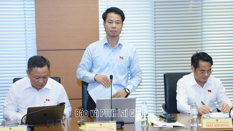 ĐBQH tỉnh Lai Châu tham gia 2 dự án luật: Hòa giải ở cơ sở (sửa đổi) và Luật Sửa đổi, bổ sung một số điều của Luật Xuất bản