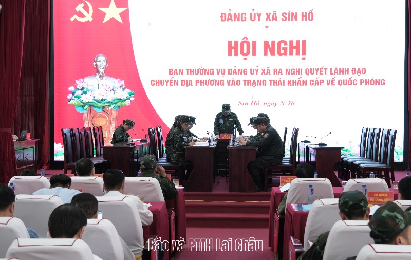 Sìn Hồ diễn tập tác chiến trong khu vực phòng thủ năm 2026