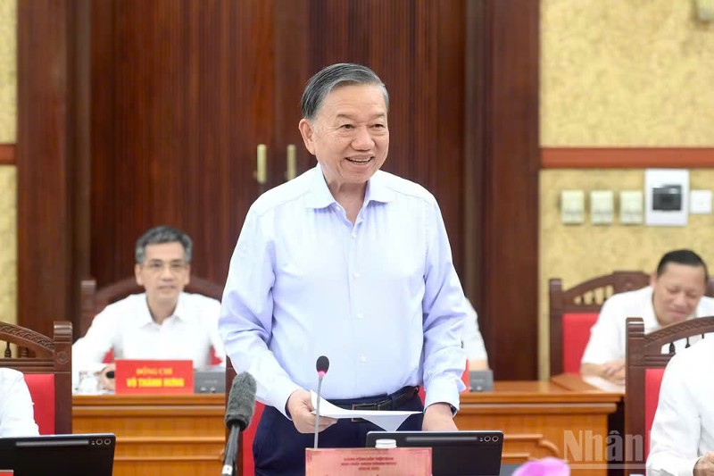 Thông báo Kết luận của Tổng Bí thư, Chủ tịch nước Tô Lâm tại Phiên họp Ban Chỉ đạo Trung ương thực hiện Nghị quyết số 57-NQ/TW