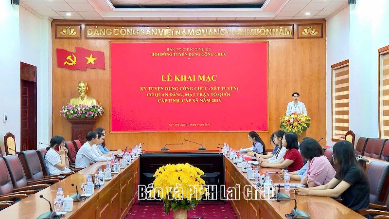 Khai mạc Kỳ tuyển dụng công chức cấp tỉnh, cấp xã năm 2026