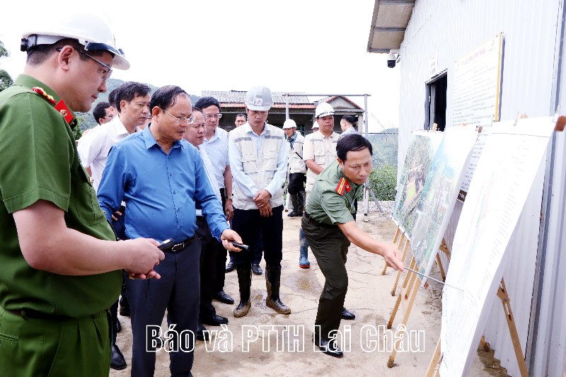 Tập trung cao độ, quyết liệt tháo gỡ khó khăn, đẩy nhanh tiến độ xây dựng Trường Phổ thông nội trú liên cấp Tiểu học và THCS xã Dào San