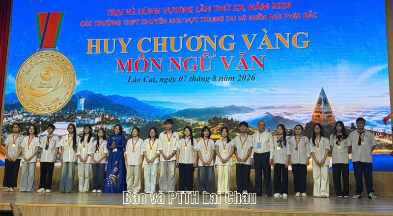 Trường THPT Chuyên Lê Quý Đôn đoạt 40 huy chương tại Trại hè Hùng Vương lần thứ XX