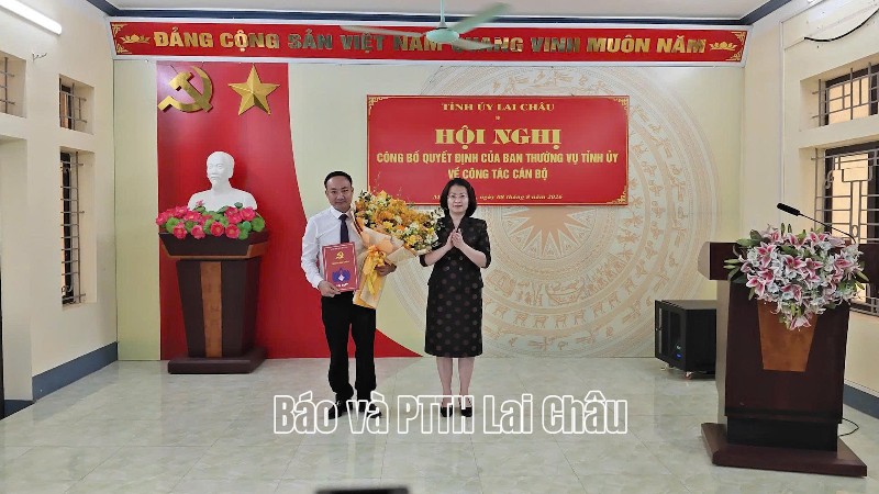 Đồng chí Trịnh Quang Anh được điều động, chỉ định giữ chức Phó Bí thư Đảng ủy xã Mường Khoa
