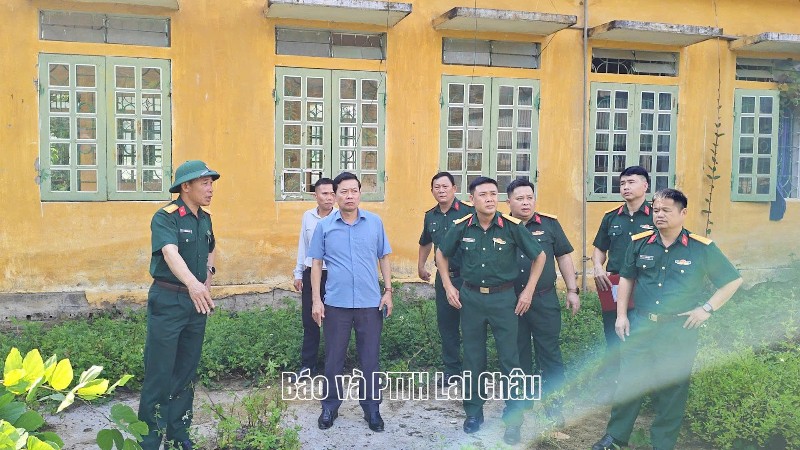 Hội nghị giao nhiệm vụ Diễn tập tác chiến trong khu vực phòng thủ xã Mường Khoa