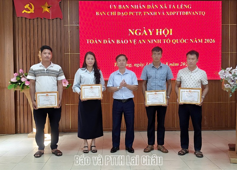 Ngày hội Toàn dân bảo vệ an ninh Tổ quốc xã Tả Lèng năm 2026