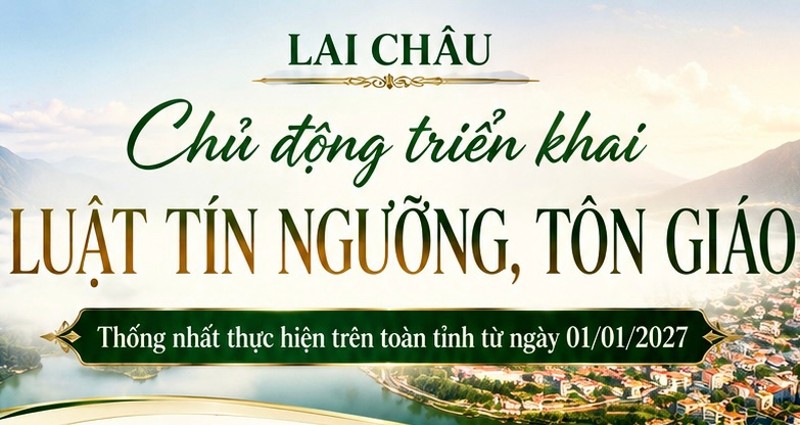 Lai Châu chủ động triển khai Luật Tín ngưỡng, tôn giáo