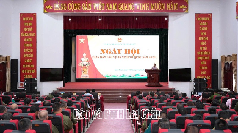 Xã Tân Uyên tổ chức Ngày hội toàn dân bảo vệ an ninh Tổ quốc năm 2026