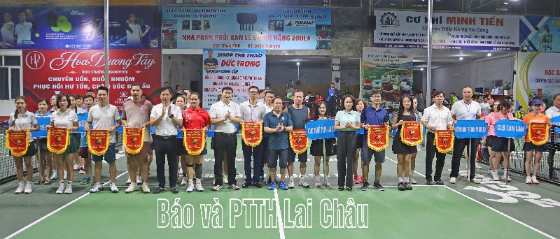 Khai mạc Giải Vô địch Pickleball tỉnh Lai Châu lần thứ II - Tranh Cúp Báo và Phát thanh, Truyền hình năm 2026