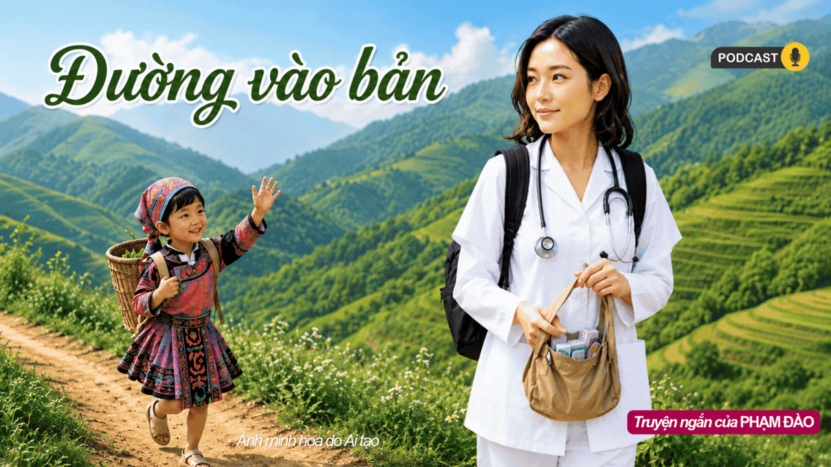 Đường vào bản