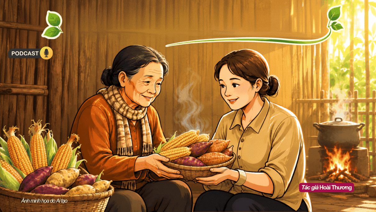 Được mùa chớ phụ ngô khoai