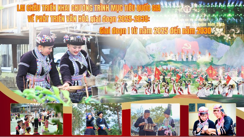 Triển khai thực hiện Chương trình mục tiêu quốc gia về phát triển văn hóa giai đoạn 2025-2035, giai đoạn I từ năm 2025 đến năm 2030 trên địa bàn tỉnh Lai Châu