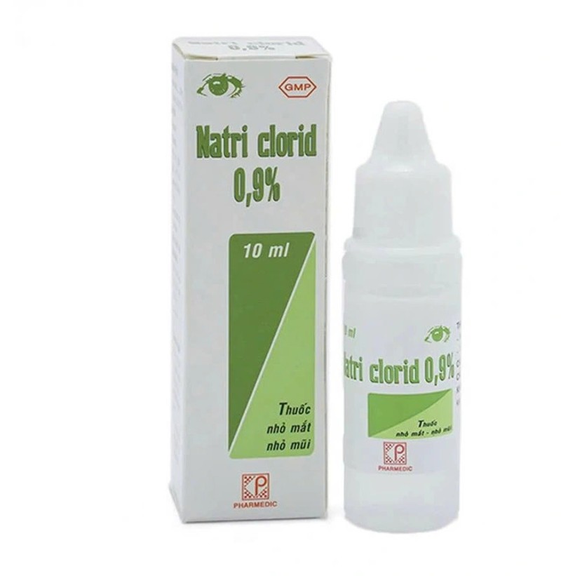 Xử phạt công ty sản xuất lô thuốc nhỏ mắt Natri clorid 0,9% vi phạm chất lượng