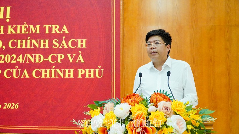 Công bố quyết định kiểm tra thực hiện chính sách theo Nghị định 178 và 67