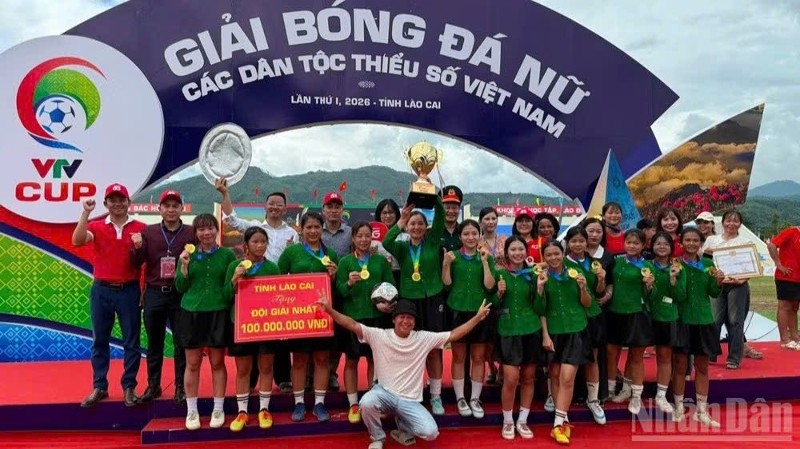 Lào Cai: Lục Yên vô địch giải Bóng đá nữ các dân tộc thiểu số Việt Nam-VTV Cup năm 2026