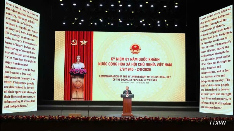 Giữ trọn lời thề Độc lập vì mục tiêu Tổ quốc hùng cường