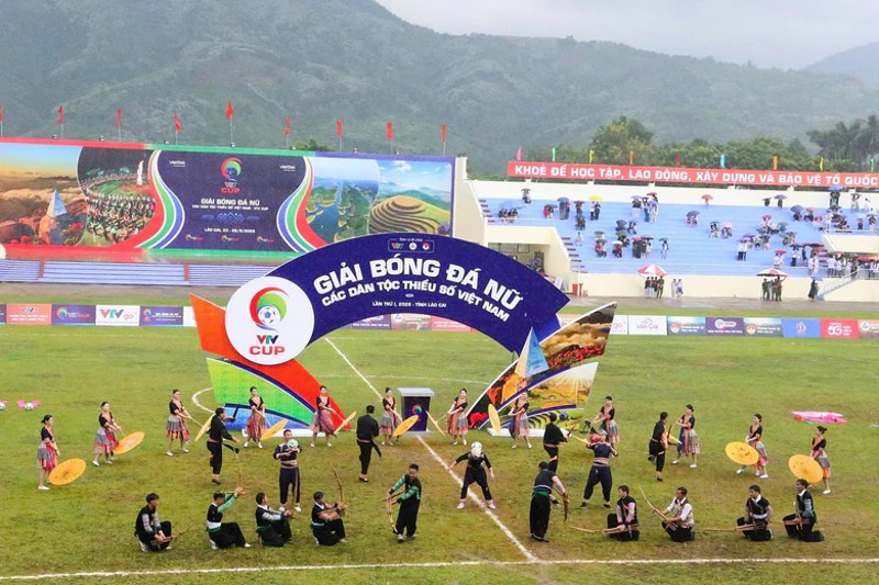 Khai mạc Giải Bóng đá nữ các dân tộc thiểu số Việt Nam - VTV Cup lần thứ I, năm 2026