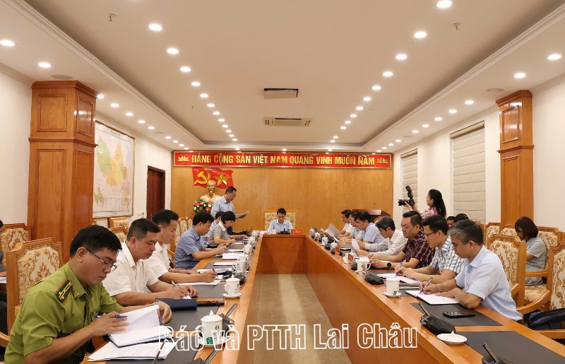 Họp Ban Tổ chức Hội thảo khoa học “Sâm Lai Châu - Tinh hoa đại ngàn Tây Bắc”