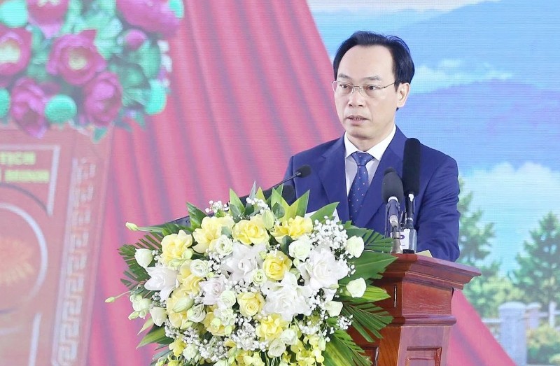 Bộ trưởng Bộ Giáo dục và Đào tạo Hoàng Minh Sơn đọc thư của Tổng Bí thư, Chủ tịch nước Tô Lâm gửi ngành giáo dục nhân dịp khai giảng năm học mới 2026-2027
