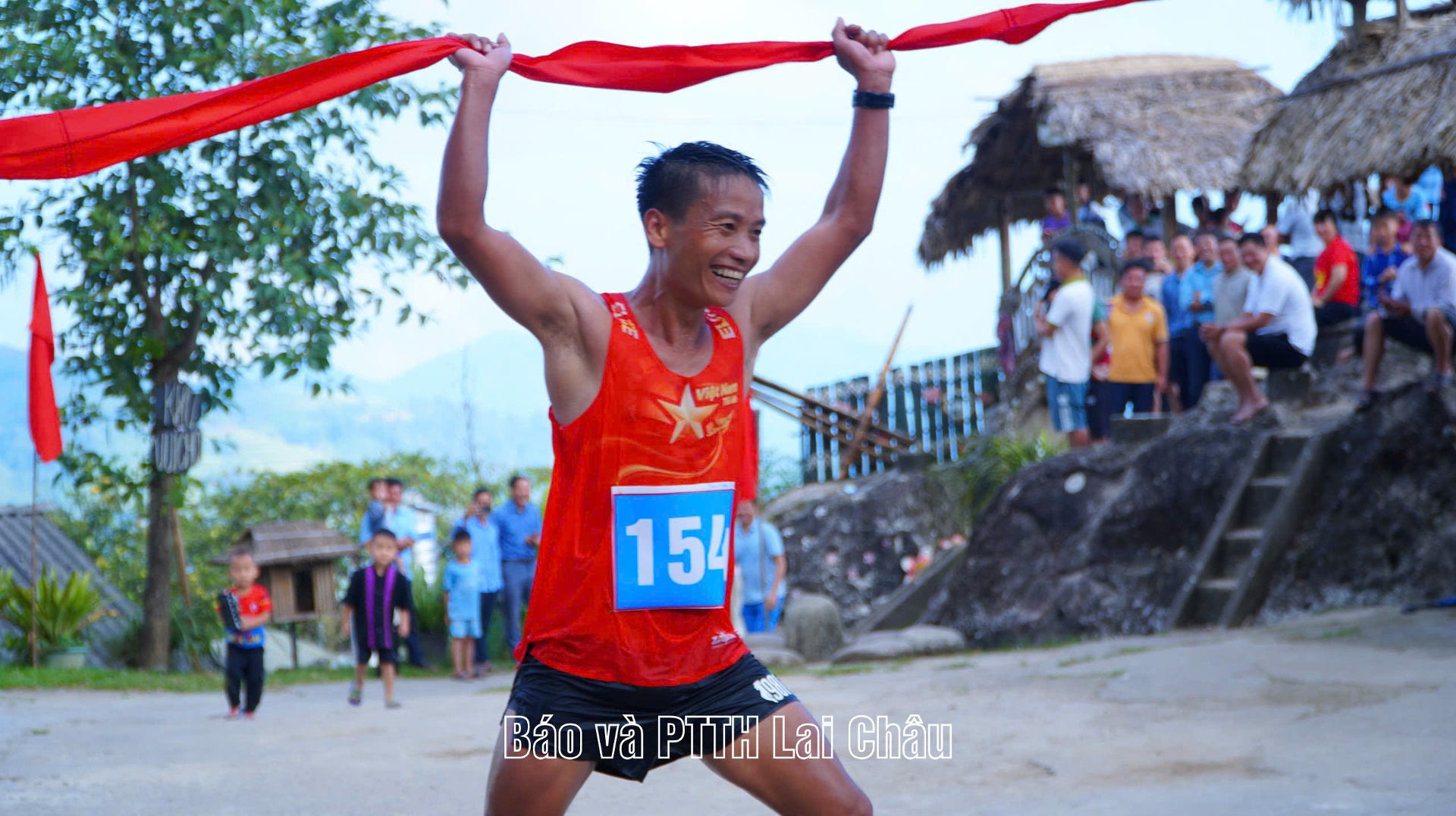 Vận động viên về đích