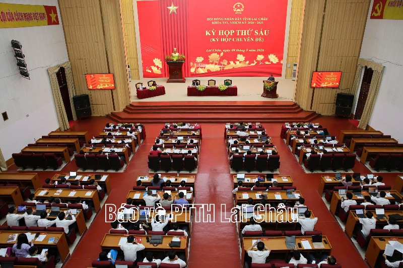 Khai mạc Kỳ họp thứ sáu (Kỳ họp chuyên đề) Hội đồng nhân dân tỉnh khóa XVI, nhiệm kỳ 2026 – 2031