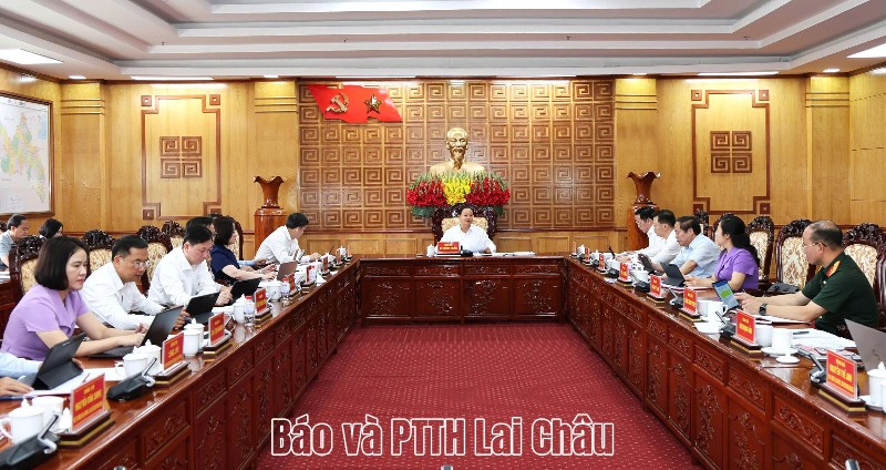 Họp Ban Thường vụ Tỉnh uỷ cho ý kiến và thống nhất nhiều nội dung quan trọng