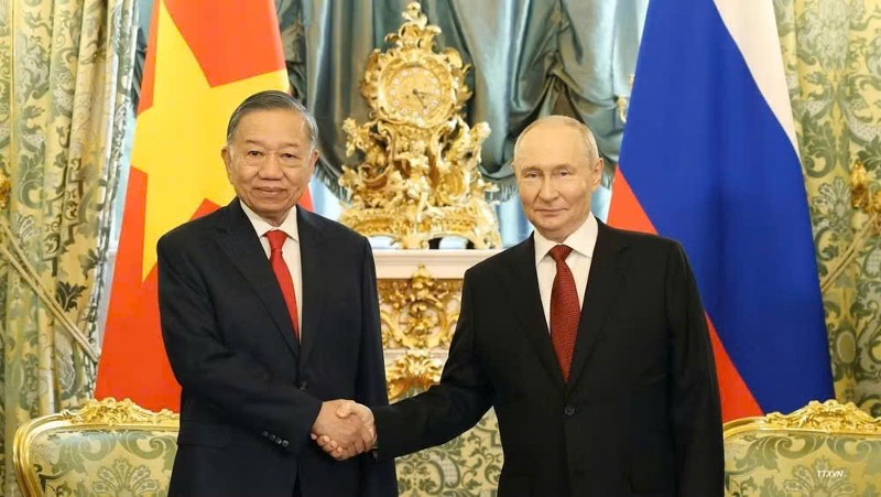 Tuyên bố chung về việc củng cố hơn nữa quan hệ Đối tác chiến lược toàn diện Việt Nam-Nga trong giai đoạn mới