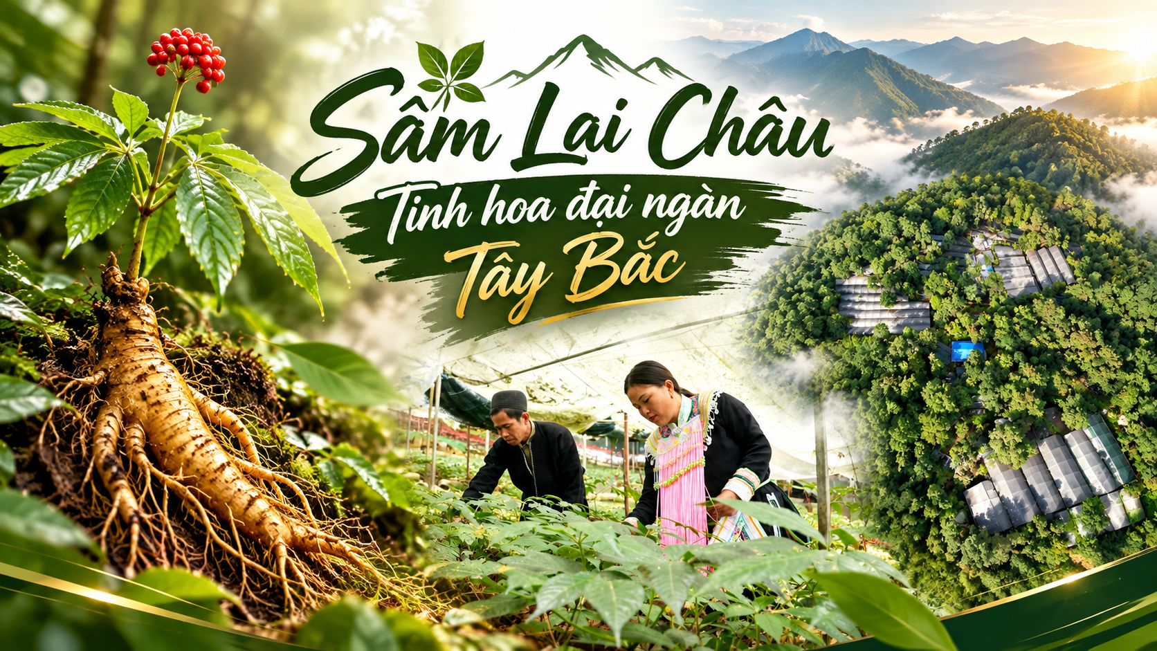 Sâm Lai Châu – Tinh hoa đại ngàn Tây Bắc