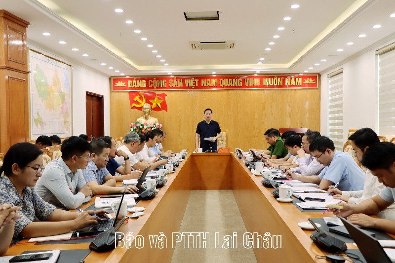 Họp chuẩn bị các bước sơ bộ để sẵn sàng triển khai Dự án cao tốc Bảo Hà - Lai Châu