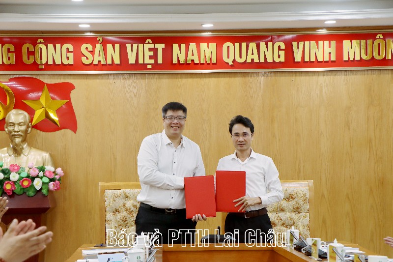 Lai Châu ký kết Bản ghi nhớ hợp tác với Hiệp hội Doanh nhân và Đầu tư Việt Nam - Hàn Quốc