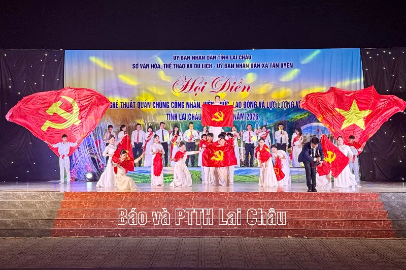 Hội diễn nghệ thuật quần chúng công nhân, viên chức, lao động và lực lượng vũ trang tỉnh Lai Châu lần thứ VI